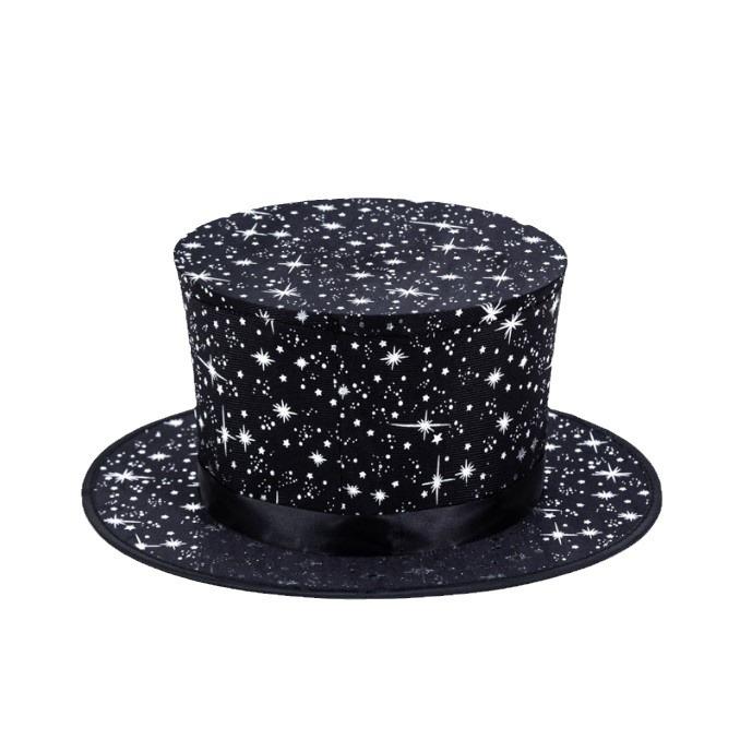 Foldable Magic Hat with Hidden Compartments - Telescopic Spring Top Hat for Magicians