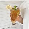Creative Glass Multi Sided Cocktail Glasses Cups Transparent Water Juice Wine Milk Cup Bubble Glasses Cup Home Too