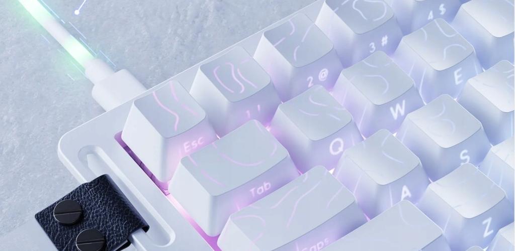 Magnetische Tastatur Attack Shark X68 HE RGB 70% Magnetischer Schalter + Riemen