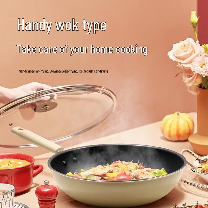 SUPOR 32cm Antihaft-Wok zum Pfannenrühren