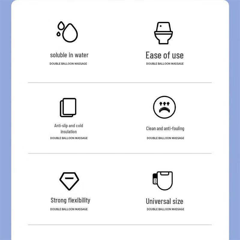 JAJALIN Disposable Flushable Toilet Seat Covers