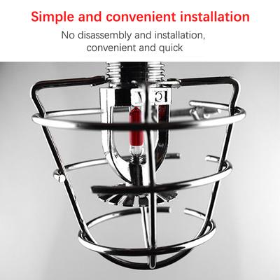 Fire Sprinkler Head Guard Cage Protector Sprinkler Bracket Protective Shielda