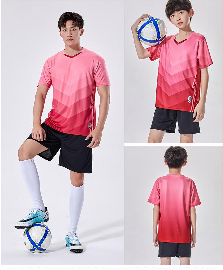Комплект футбольной формы Мужская Взрослая Детская Тренировочная футболка С коротким рукавом Спортивная футболка Женская Персональная children 4xs