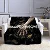 Rock Band Imagine Dragons Printed blanket flannel warm blankets bed linings Soft and comfortable blanket birthday gift