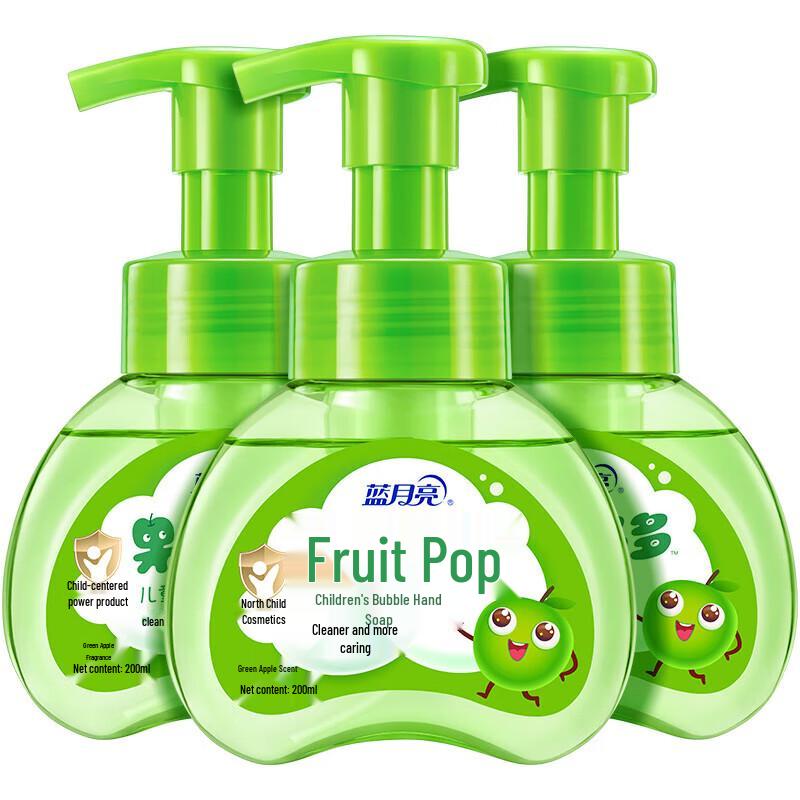 

Blue Moon Bubble Up Green Apple Kids Foaming Hand Soap
