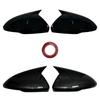 For Chevrolet Cruze 2017-2019 Rearview Side Mirror Cover Wing Cover Sticker Door Mirror Cover Carbon Fiber Decoration