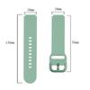 Suitable for Garmin Vivoactive 4S Venu 2S Replacement Band 18mm Replacement Silicone Wrist Strap Bracelet Band Soft and Durable