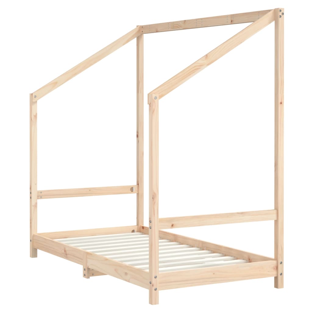 Vidaxl Rama Łóżka Dziecięcego, 2X(80X160) Cm, Lite Drewno Sosnowe