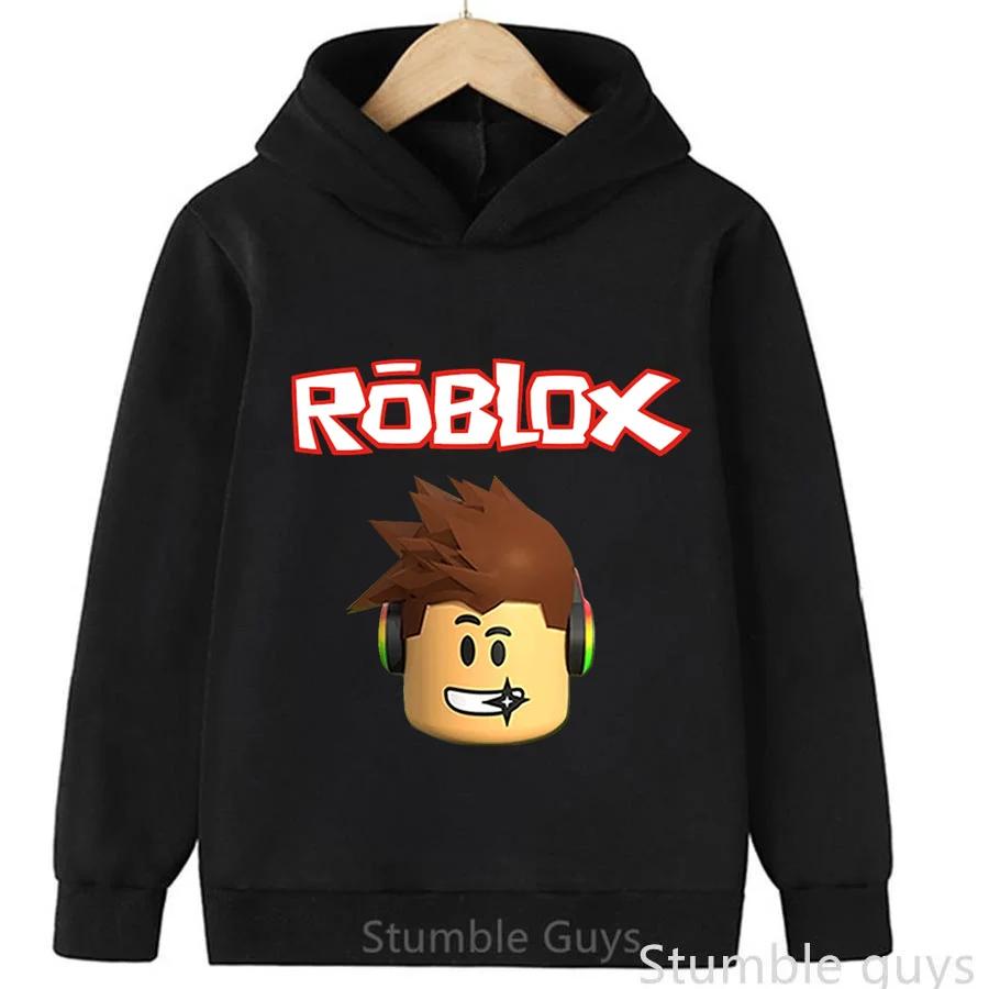 Roblox Kinder Sweatshirt Kapuzenpullover Roblox Welt Print Jungen Mädchen Mode Warme Kleidung