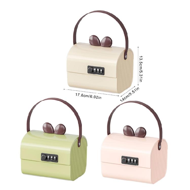 Přenosné prasátko na heslo pro děti Pokladnička s kódovým zámkem pro domácí nebo kancelářské použití Dárek k narozeninám