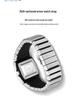 Sanda Men's Waterproof Y2K Retro Quartz Wristwatch with Multi-section Armor Strap, Model 9503.
