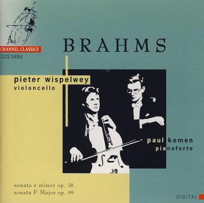 CD J. BRAHMS - Sonates pour violoncelle CCS5493 Channel Classic 1993 Pays-Bas Classique Occasion
