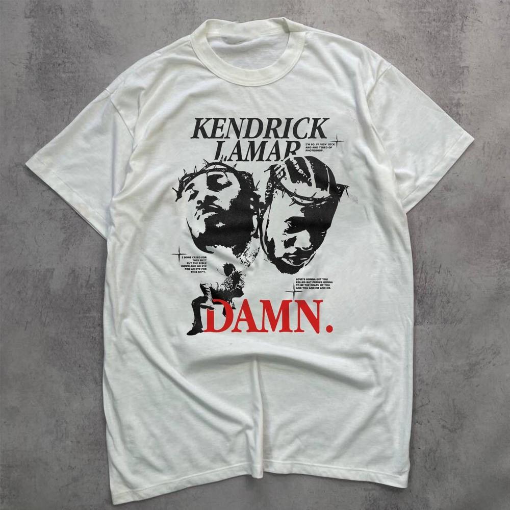 

New Kendrick Lamar Vintage 90s Gift For Fans Unisex S-5XL Shirt SS1545 Unisex T-Shirt XXL