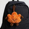 Porte-clés Peluche Feuille d'Érable Yousheng Jouet Peluche Feuilles Dessin Animé Anime Charme Sac à Dos Accessoire Mignon Thème Automne