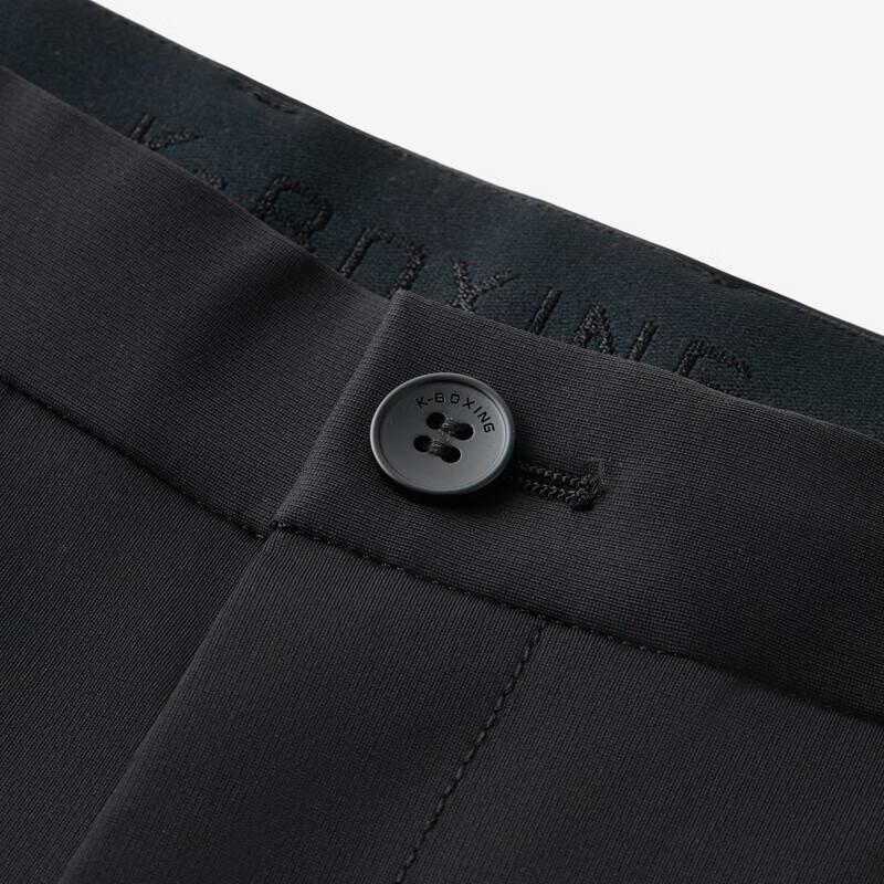 K-Boxing Men's Classic Micro-Elastic Straight-Leg Casual Pants