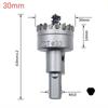 Hard Alloy TCT Hole Saw 16~35mm Carbide Tip Cutter High Hardness Drill Bit  Aluminum Alloy