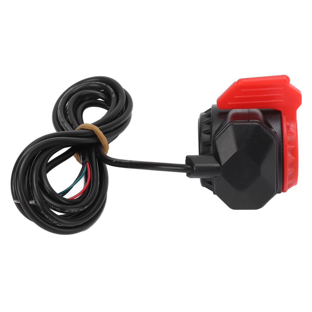 Thumb Throttle Accelerator ABS 22mm Left Handlebar Finger Throttle Speed Replacement Electric