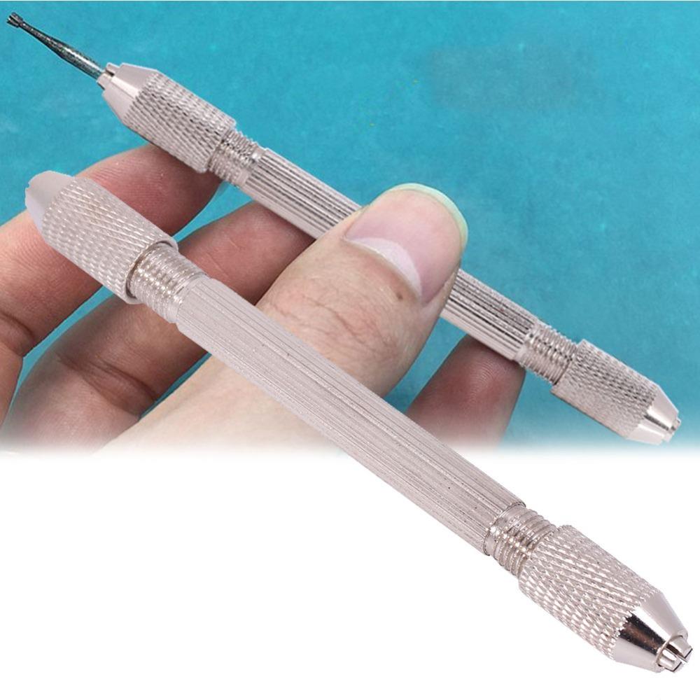 Metal Construction Hand Drill Bit Double End Design Double End Drill  Carving Work