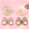1 Pair Realistic Self-adhesive Silicone Fake Breasts Form Fake Boobs for Crossdresser Prosthesis Transgender Cosplay
