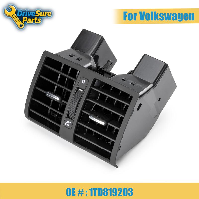 Car Rear Air Conditioning AC Vent Grille Outet Cover 1TD819203 For VW Touran Caddy 2004-2015 Air Conditioning A/C Air Vent 1PC