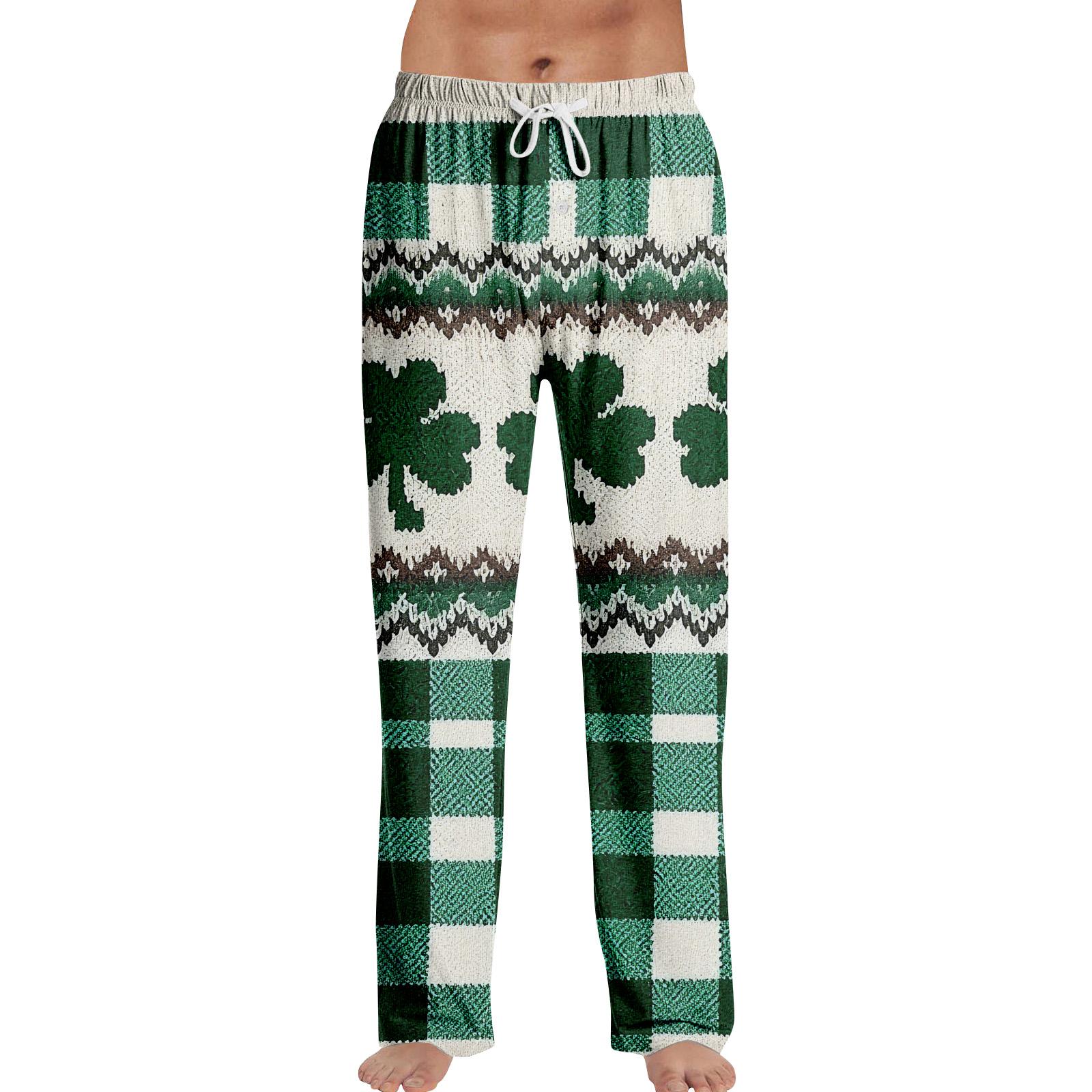 

Men s St. Patrick s Day Print Home Sleep Pants XXL