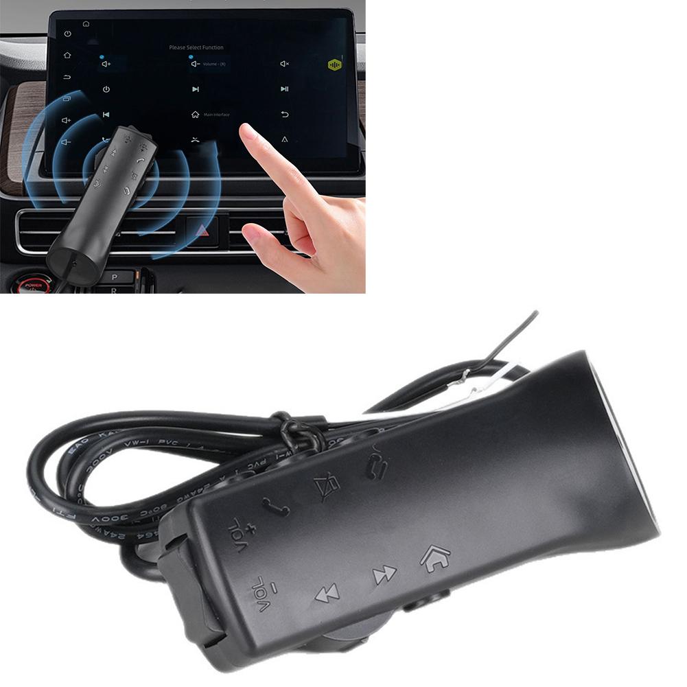 Multi-function Remote Car Audio Remote Driving Convenience BLACK Car Steering Wheel Remote Control Remote Control