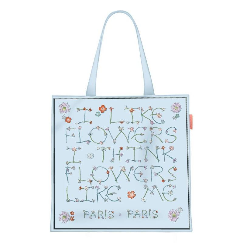 Printed Canvas Bag Women's Hand Bag Large Capacity Student Tutoring Shoulder Bag