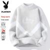 PLAYBOY Мужской вязаный свитер с воротником-стойкой