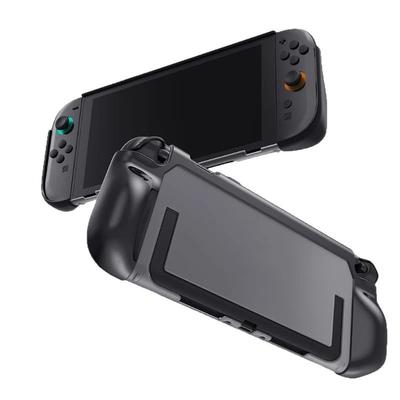 Slim Dockable Case Shell Pc Tpu Protective Hard Crystal Cover Shockproof Ergonomic Handle Grip Skin For Nintendo Switch 2 Ns 2
