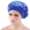 Sleep Cap Satin Bonnet Night for Head Cover Wide Elastic Band Sleeping Soft Adjustable Ribbon Strap Hair Turbans for Wom