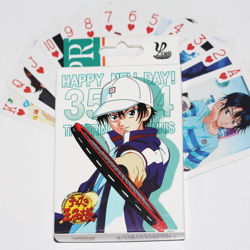 Anime The Prince of Tennis Ryoma Echizen Poker Cards Cartoon Costumes
