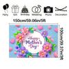 Photography Backdrop Love Rose Floral Mother's Day Anniversary Birthday Home Party Photo Background Prop