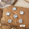 White Zirconia Handmade Rhinestone Nail Art Decorations - Super Sparkly Pigeon Egg Style