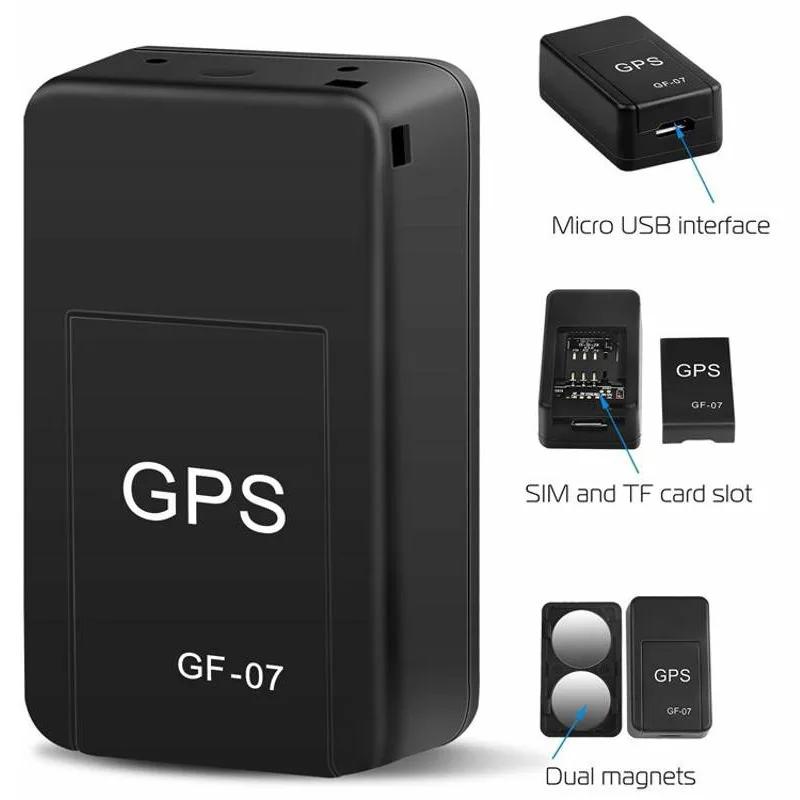 1/2/3 Stück Auto Mini GPS Tracker Diebstahlschutz Locator Echtzeitverfolgung SIM Positionierer Magnetische Halterung Diebstahlschutz Tracker GF-07
