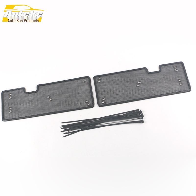 

21 ID4CROZZ Insect Screen Sequins & Steel Mesh Radiator Protection Net Cover Exterior Accessories