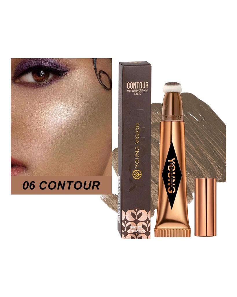YOUNG VISION Toning Blush Highlight Stick Flüssiges Rouge spendet Feuchtigkeit mit Wasserfestigkeit