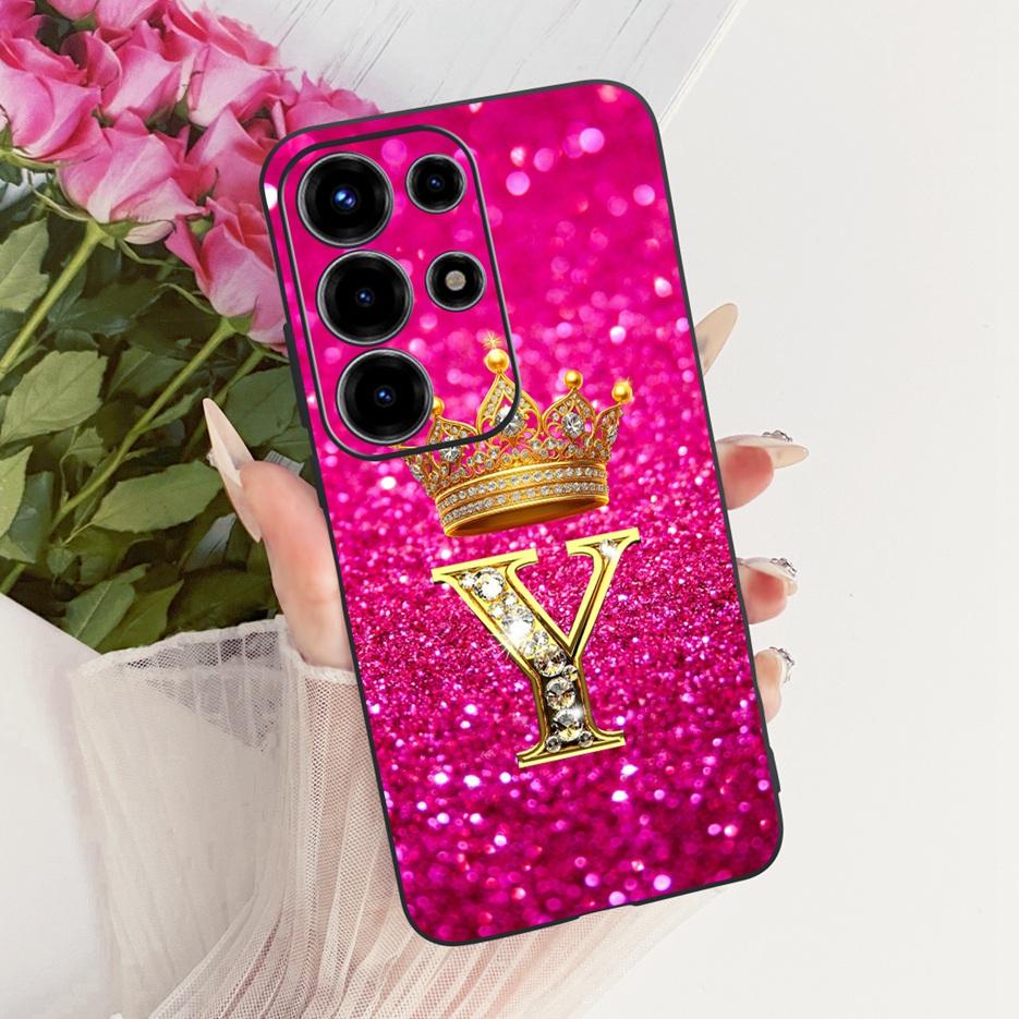 For Itel Super 26 Ultra Case S688LN Stylish Crown Letters Cover Soft Silicone Phone Case For Itel S26 Ultra Super 26Ultra Fundas