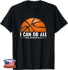 Philippians 4 13 I Can Do All Things Christian Basketball T-Shirt