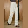 COOLHUT Women's High-Waist Wide-Leg Workwear Pants