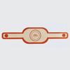 2 Pcs Silicone Bread Mat Circular Oval Non-Stick Baking Mat Set for Oven Reusable Easy to Clean
