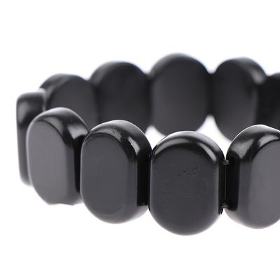 Afslankende Natuurlijke Bian Steen Armband Magische Energie Zwarte Steen Therapie Armband
