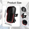 Bicycle Phone Holder with Handlebar Attachment, Waterproof Case for Outdoor Use