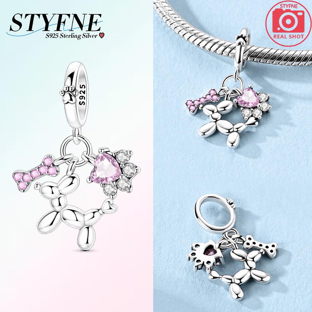 Charms Plataoriginales Cat Dog Butterflybeads For Charms Copper Bracelet Beads Jewellery Making Women'S Gift