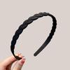 New Simple Black Head Hoop Bands Tooth Headband For Women Retro Hairbands Hair Hoop Headwear Ladies Korean Hair Accessories