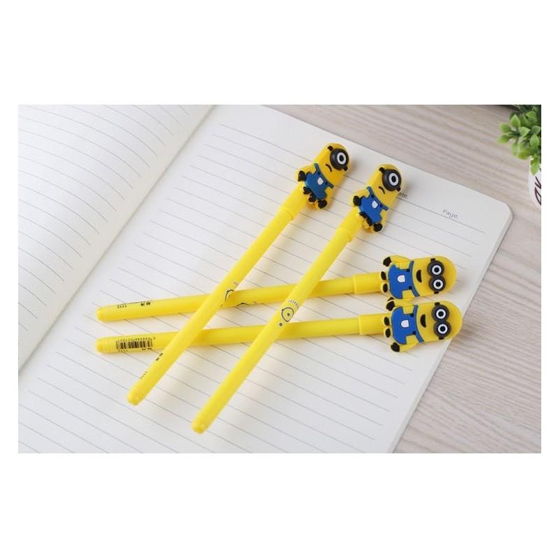 Minions Stationery Black Neutral Pen With 05mm Tip For Office And School Use