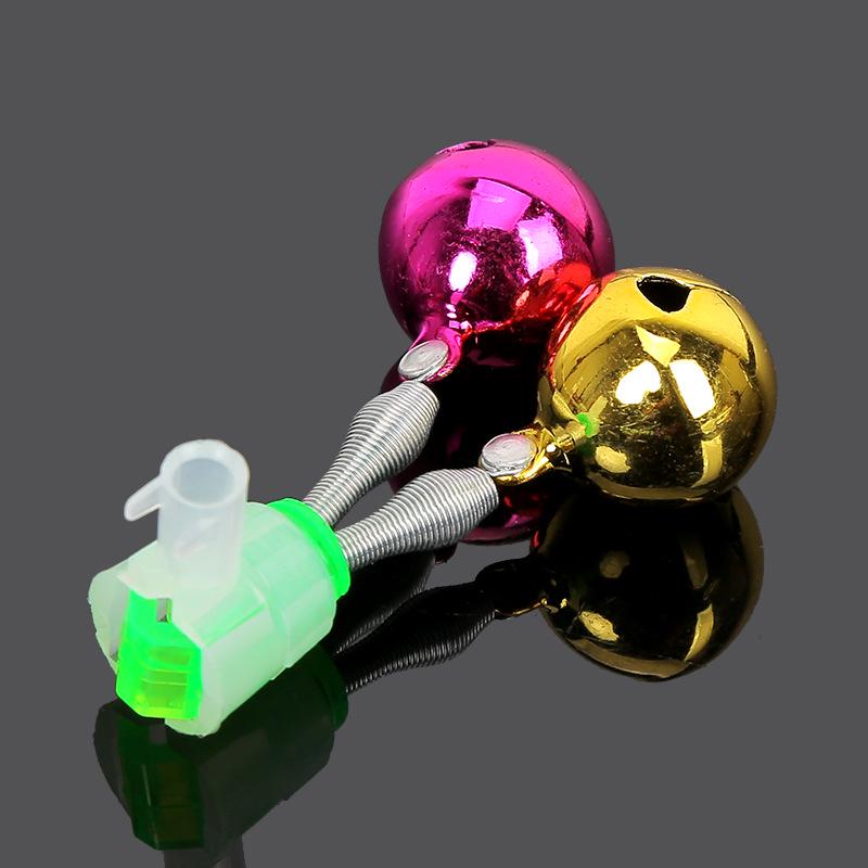 Fishing Rod Metal Bells, Bite Alarms, Double Ring - Small Sea Gear Supplies