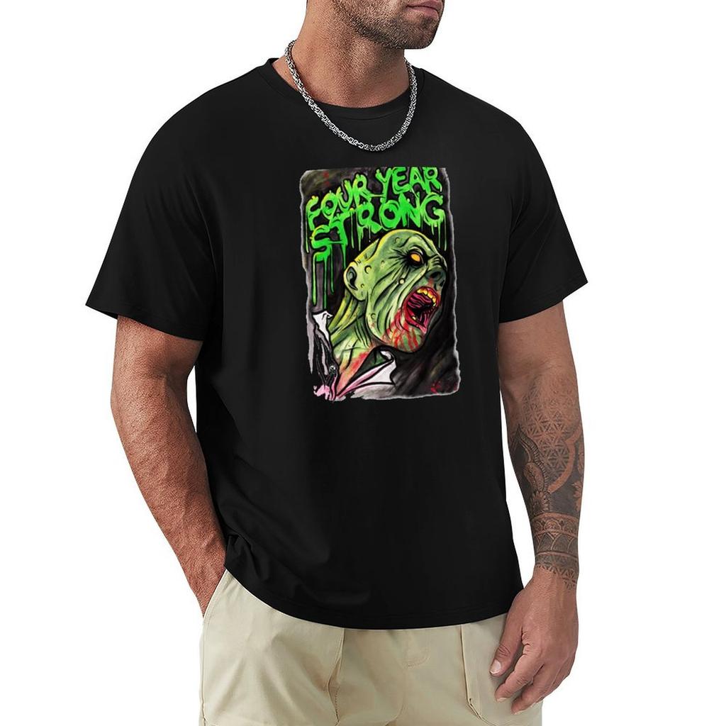 Zombie Tshirt Stain Resistant Casual Tee