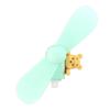 Gourmandise Disney Pixar Characters Mini Cool Fan with Connector Winnie the Pooh Characters, / (Lightning) DNG-271PO