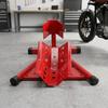 Motorcycle Front Wheel Stand Adjustable Holes Garage Equipment Heavy Duty