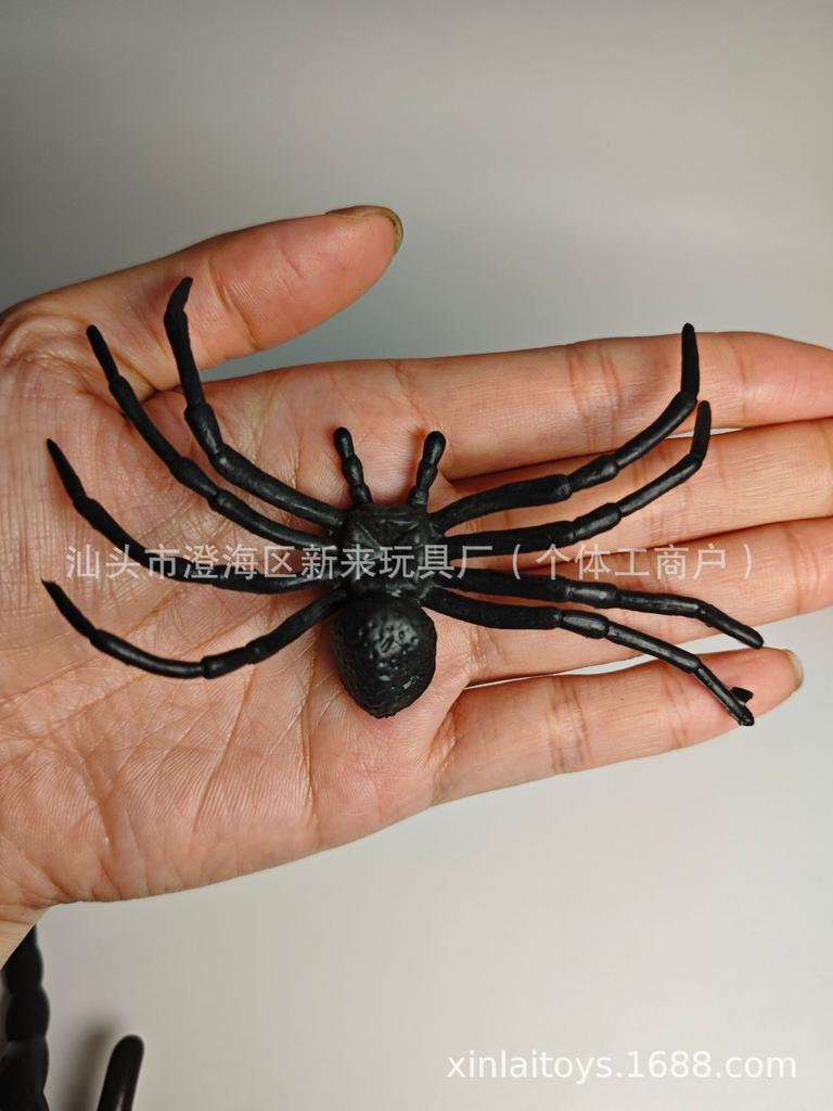Tricky Spider Toy Simulation Spider Model Children'S Toy Insects Halloween Props Spider Toy Simulation
